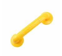 Bathtub Grab Bars, Textured Anti Slip Grip Rai with Glow in The Dark, Wall Mounted Straight Bathroom Grab Barfor Shower Bathtub(Yellow,30cm)