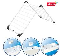 Bathtub Laundry Airer Vileda Acrobath Over Bath 140cm Drying Rack Foldable Solid
