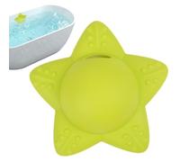 Bathtub Overflow Stopper - Drain Cover Silicone Drain Block Spa Accessories - Strong Seal 5 Suction Cups Bath Tub Drain Plug for Warmer Bath Home