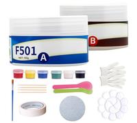 Bathtub Repair Kit 200g, Enamel Tub Tile Shower Tray Sink Repair Kit, Bathtub Crack Refinishing Kit to Repair Chips, Cracks, Holes, Scratches, Dents - Porcelain Stone Repair Kit Color Match