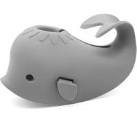 Bathtub Safety Spout Guard, Baby Bath Spout Cover, Faucet Cover Bathtub Baby, Shower Protector Cover for Kid, Baby Safety Protection Silicone Kits, Gray Whale Protector