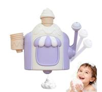 Bathtub Shower Bath Toy - Hand Crank Water Game, Bubble Machine Toy for 2 5 Years Old Kids Boys Children | Christmas Birthday Gift, Bathroom Indoor Fun, Kids Water Play Entertainment,
