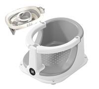 Bathtub - Shower Chair, Heat Indicator Pad, Optimized Stability | Comfortable Cleaning Holder Non-Slip Bath Support Housewarming Gift