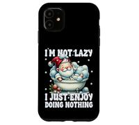Bathtub Spa Gnome I`m Not Lazy I Just Enjoy Doing Nothing Case for iPhone 11