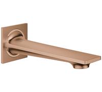 Bathtub Spout Grohe Allure wall-mounted Brushed Warm Sunset