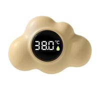 Bathtub Temperature Gauge |, 6.3x11.42x5.51 inches Waterproof Accurate Sensor - Cloud Shape Floating Bathtub Water Temperature Gauge with LED Display,for Kids Shower Bathroom Nursery Outdoor Indoor