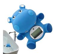 Bathtub Thermograph,Waterproof Hippo Shape Tool - Water Temperature Thermograph Floating - for Bathroom Shower Room Home Hotel Kindergarten Boys Girls Preschoolers