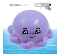 Bathtub Toy | Electric Light Up Color Learning - Octopus Sprinkler Kids Bathing Toy - for Boys Preschoolers Children Swimming Pool Beach Park Home Travel Kindergarten