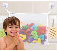 Bathtub Toy Holder, Bath Toy Storage for Tub, Mesh Bath Toy Holders for The Tub, Baby Bath Toy Organizer for Tub Toy Holder, Bath Toy Net, Bath Tub Toys Caddy Basket, Shower Toy Holder