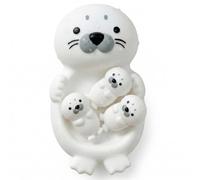 Bathtub Toys|1 Set Otter Toy Floating Squeeze Bath Toys for Babies Fun Play & Affectionate Bonds for Toddlers, Boys, Girls