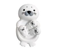 Bathtub Toys | Seal Shape Cute Safe Soft Floating Entertainment | No Hole Bath Toys - for Children Water Pool Inside Home House Bathroom Washroom Washing Bathing