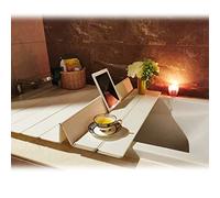 Bathtub Tray Water Proof Bathtub Cover, PVC Folding Dust Board Shutter Bath Lid Bathtub Insulation Cover, Bearing 5kg, 0.6cm Thickness(70x160x0.6cm)
