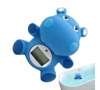 Bathtub Water Thermograph,Hippo Shape Cartoon Waterproof Tool | Water Temperature Thermograph Floating | for Bathroom Home Kindergarten Boys Girls Preschoolers Parents