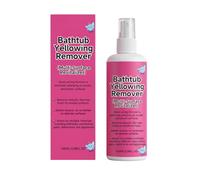 Bathtub Yellow Stain Remover, Instant Brightening Plastic Yellowing Cleaner Spray, Restores Whiteness Like-new Shine, All Purpose Bathtub Cleaner For Household，1