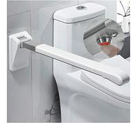 Bathtubs Grab Bar Toilet Flip Down Handicap for Bathroom Shower Bathtub Support Tub Handle Bath Safety Railing Folding Grip Bar Assist Handrail(with Calling Bell)
