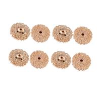 BATHVEVE 10 Pairs Hidden Snaps DIY Overcoat Sewing Buttons for Jackets Sweaters Windbreakers Invisible Metal Fasteners for Craft Projects Practical Stylish Decor