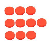 BATHVEVE 10 Pcs Ice Hockey Pvc Ball Standard Hockey Pucks Ice Hockey Pucks Roller Hockey Puck Sport Hockey Puck Professional Hockey Puck Hockey Puck Practicing Hockey Sports Supplies Red