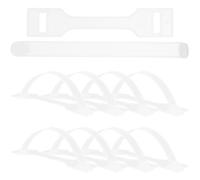 BATHVEVE 100 Sets Pp Replacement Box Handles for Cardboard Boxes and Milk Cartons Light Weight Grab Handles and Factory Store Use