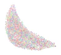 BATHVEVE 1000pcs Assorted Colour Round Plastic Loose Alphabet Beads for DIY Jewellery Making with Portable and Multi-Functional Design, for Making Necklaces and Bracelets