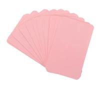 BATHVEVE 100pcs Lightweight Blank Kraft Paper Cards with Envelopes, Easy to Write DIY Word Note Cards for Message, Gift Tags, and Craft Projects