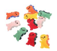 BATHVEVE 10pcs Dinosaur Snap Hair Clips for Teens Lightweight Compact Hair Accessories with Cute Cartoon Design Versatile for Parties and Everyday Wear