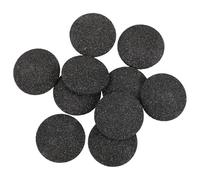 BATHVEVE 10pcs Electric Foot File Replacement Heads Coarse Sanding Pads for Callus Remover Compatible Pedicure Tools for Cracked Heels and Dry Skin Care