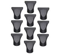 BATHVEVE 10Pcs Hair Dryer Nozzle Attachments for Blow Dryer Reusable Styling Tool for Home Salon Use Lightweight Convenient Reduces Hair Impact for Smooth Shiny Finish
