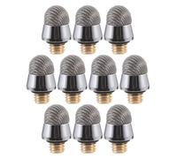BATHVEVE 10pcs Replacement Capacitive Pen Tips with Conductive Fiber and Metal Material, Smooth Drawing and Easy Replacement Stylus Pen Tips for Touch Screen Devices with M5 Outer Thread