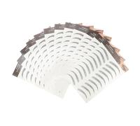 BATHVEVE 12pcs False Eyebrow Stickers Imitation Eyebrow Paste Seamlessly Blend for Full Natural Brows No Painful Surgery