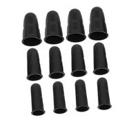 BATHVEVE 12pcs Finger Protective Caps Silicone Heatproof Covers for Hot Glue Sewing Sorting