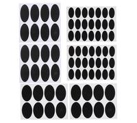 BATHVEVE 148 Pcs Household Spice Jar Labels Erasable Chalkboard Sticky Oval Stickers for Food Containers Classification and Organization Kitchen Pantry