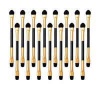BATHVEVE 15pcs Double-ended Eyeshadow Applicators Makeup Brush for Women Soft Comfortable Tips for Blending and Applying Eye Shadow Portable Eye Makeup Tools for Precise Cosmetic Use