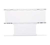 BATHVEVE 1pc Acrylic Eyelash Tweezers Display Stand Durable Organizer for Home Outdoor Use Space Saving Storage for Eyelash Extension Tools Easy to Clean