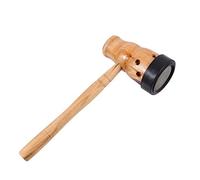 BATHVEVE 1pc Handheld Moxibustion Box Ergonomic Wooden Gourd Burner for Acupuncture Points Durable Moxa Stick Holder for Back Abdomen and Waist Massage