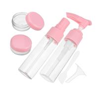 BATHVEVE 1set Mini Refillable Travel Spray Bottle Set Portable Containers for Makeup Face Mist Moisturizer Hair Spray for Travel Daily Use