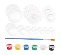 BATHVEVE 2 Sets DIY Solar System Craft Kit Polystyrene Planet Balls for School Projects Fun Foam Ball Activities for Science Demonstrations and Creative Decorations