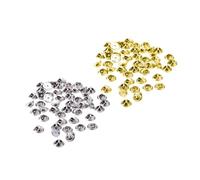 BATHVEVE 200pcs Butterfly Clutch Badge Pin Backs Replacement Set with 100 Gold and 100 Silver Metal Pins, Small Insignia Clutches for Jewelry Making and Badge Repair, Suitable for Craft