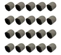 BATHVEVE 20pcs Conductive Pen Head Stylus Pen Cap High Sensitivity Nano Conductive Cloth Replacement for Capacitive Touch Screen Devices Silver 0.24x0.21x0.21in