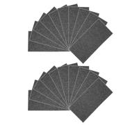 BATHVEVE 20pcs Sponge Padded Non Slip Hanger Clip Pads for Pants and Skirts with Soft Resilient Foam Material, Convenient Closet Organization Strips for Daily Seasonal Wardrobe