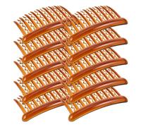 BATHVEVE 24pcs Plastic Bridal Hair Comb with Teeth Straight Wave Side Twist Clips for Women Secure Grip Veil Combs for Fine Thin Hair