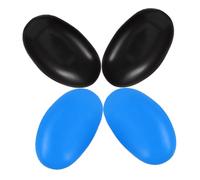 BATHVEVE 2pairs Hair Dye Ear Covers of Reusable Comfortable Stain Plastic Ear Protectors for Professionals