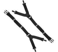 BATHVEVE 2pcs Adjustable Hard Hat Chin Strap Universal Black Polyester Safety Helmet Strap for Construction Workers, Portable and Very Easy to Install, for Safety and Security Use Random