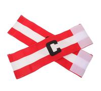 BATHVEVE 2pcs Adjustable Soccer Captain Armbands with Comfortable Edging and Touch Fastener Closure, High Visibility Nylon Bands for Youth and Adults in Soccer Training and Team Matches