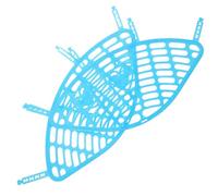 BATHVEVE 2pcs Blue Bike Rear Protector Mesh for Electric Bicycle Safety Rear Seat Guard Net Fits 16-20 Inch Wheels Wheel Screen Bike Protective Supply Random Style