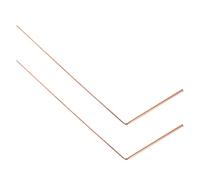 BATHVEVE 2pcs Copper Dowsing Rods Portable Lightweight Chinese-style Divination Tools for Spiritual Use and Ghost Hunting