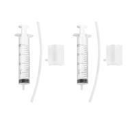 BATHVEVE 2Pcs DIY Acrylic Lip Balm Mould Lipstick Making Tool, Easy Remould, Easy to Use, Handmade Lip Balm DIY Mold for Tube