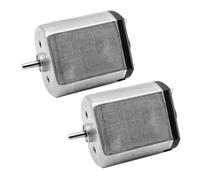 BATHVEVE 2pcs Electric Razor Motor Replacement Kit with High Torque and Low Noise, 3.7v-7.4v Dc Motor for Rechargeable Trimmers and Cordless Shavers, Silver Magnet and Copper Material,