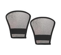 BATHVEVE 2pcs Multi-purpose Light Diffuser and Reflector for Photography, Silver and White Pu Reflective Material, Compatible with Speedlight 600ex and Yn568ex, for Outdoor Photography
