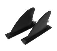 BATHVEVE 2pcs Paddleboard Fin Replacement for Inflatable Surfboard and Kayak, Pvc Material, Enhanced Stability and Minimises Drag, for Shallow Waters Water Adventures