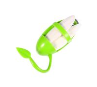 BATHVEVE 2pcs Parakeet Chew Cuttlefish Bone with Plastic Rack Hanger, Chewable Pet Cuttlefish Bone for Birds to Prevent Obesity, Suitable for Parakeets and Small Pets in Birdcages